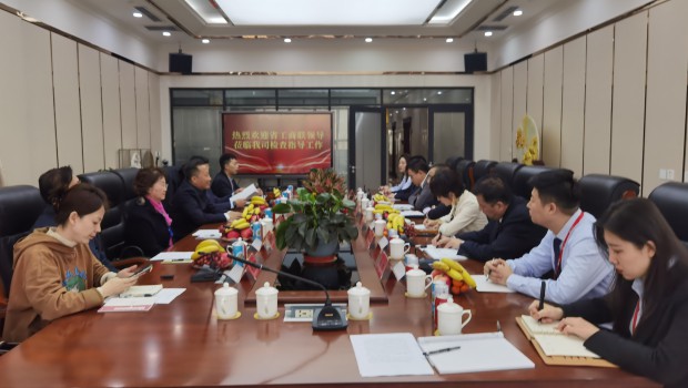 甘肃省委统战部副部长、省工商联党组书记苟天宏一行莅临兰州拉斯维加斯游戏3499集团检查指导工作